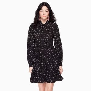 NWT Kate Spade ♠️ scatter dot shirt dress